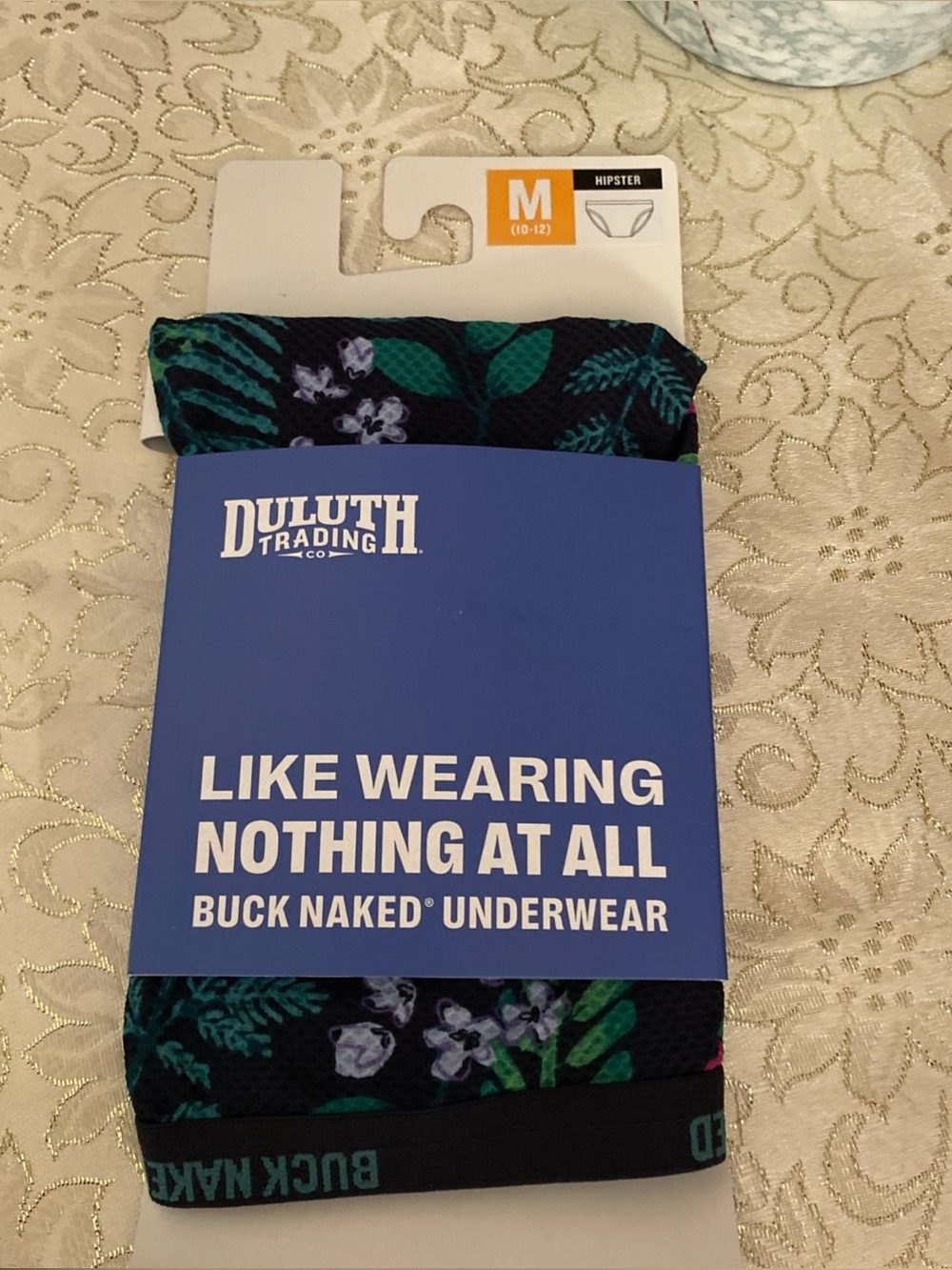 Duluth Trading Co Wom M Buck Naked Xmas Hipsters Panties New and NIP Lot of 2 - Picture 3 of 11